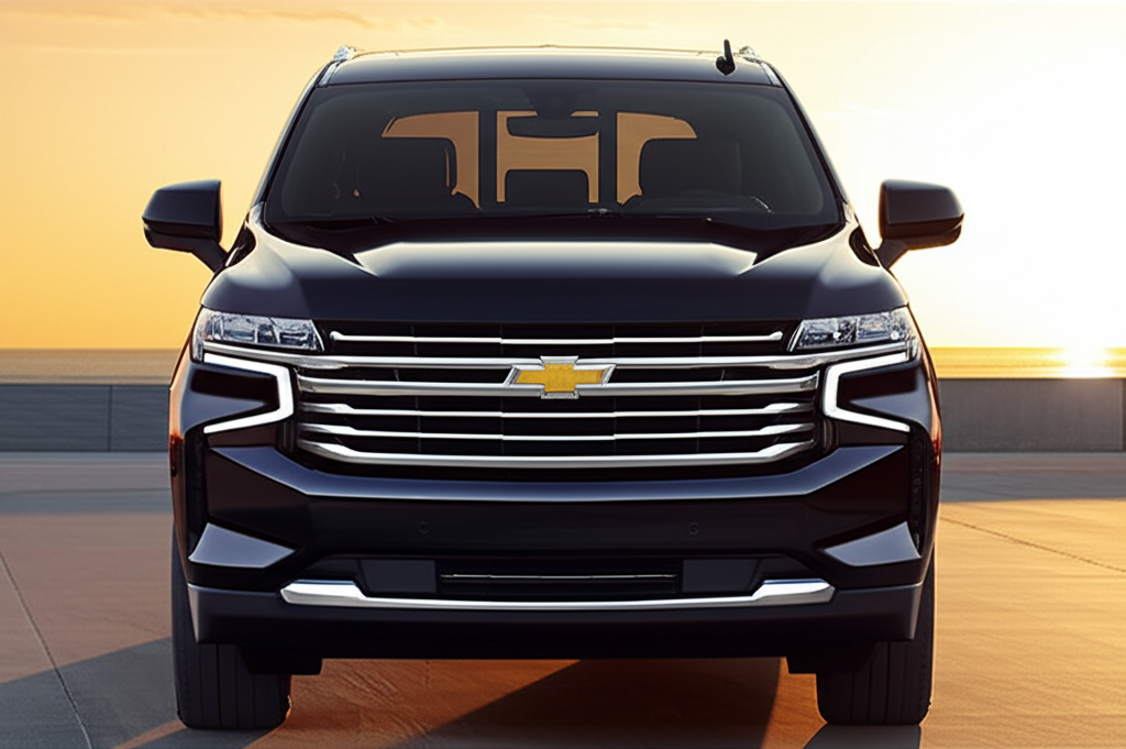 Black Suburban SUV